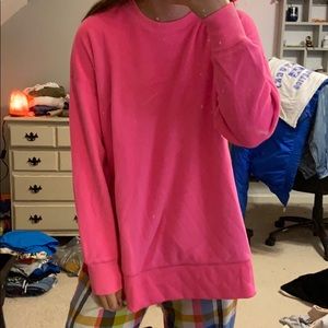 Bright Pink Sweatshirt